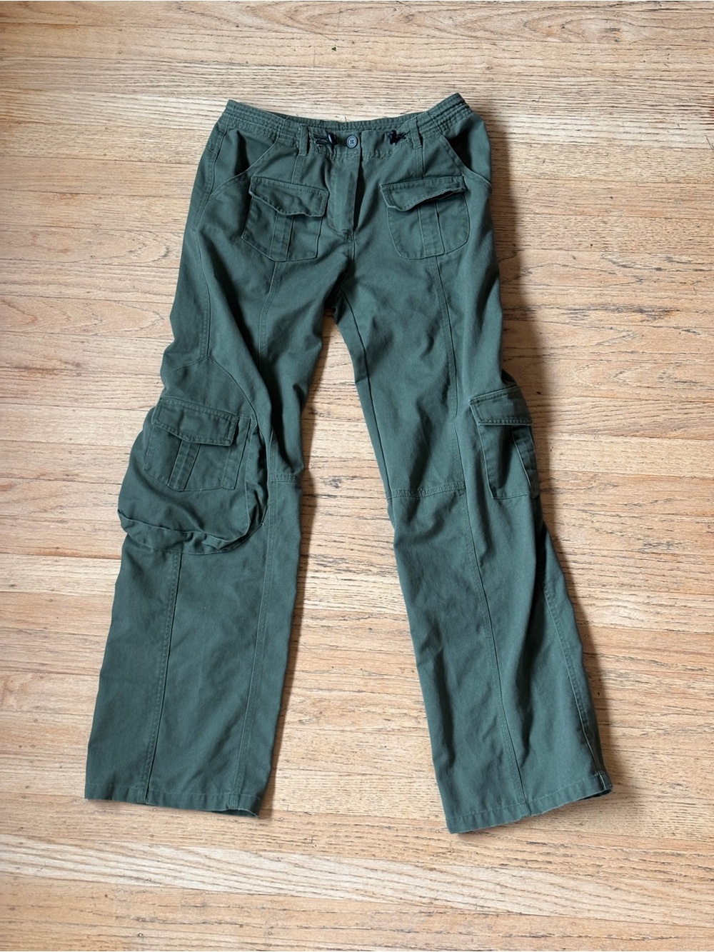 Brandy Melville Olive Green Cargo Pants